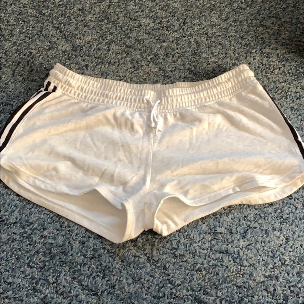 Adidas cream shorts